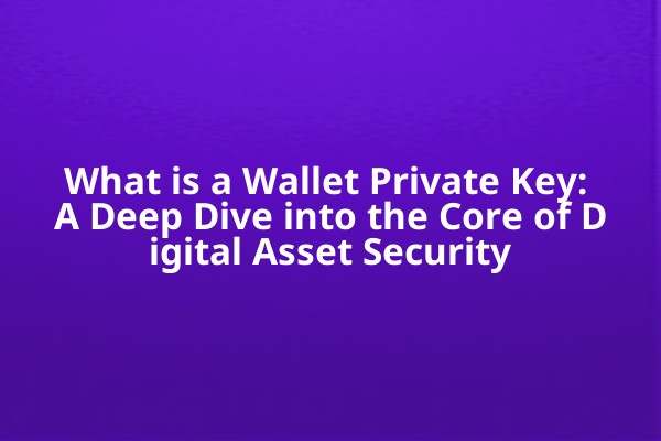 What is a Wallet Private Key: A Deep Dive into the Core of Digital Asset Security