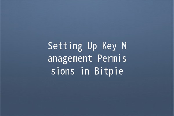 Setting Up Key Management Permissions in Bitpie 🔐✨