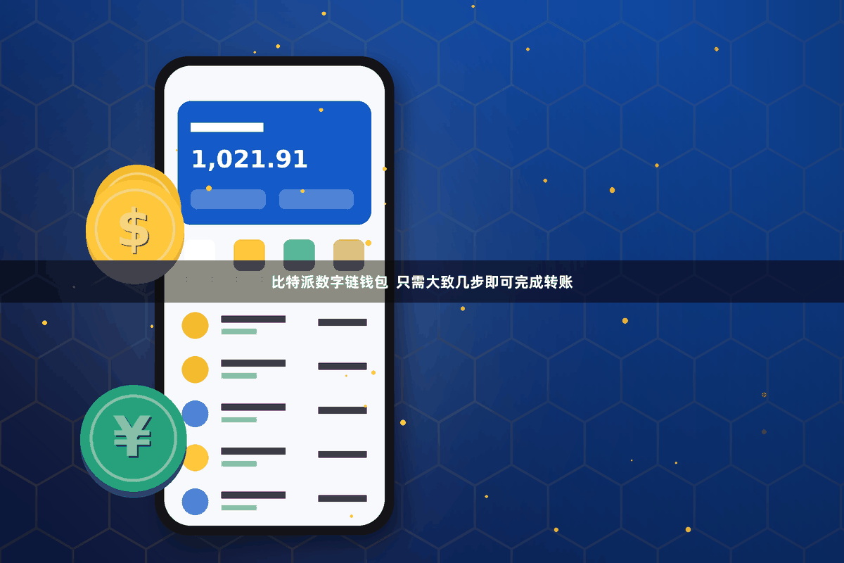 比特派数字链钱包  只需大致几步即可完成转账
